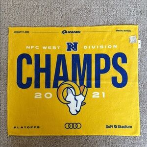 LA Rams Game Day Rally Towel